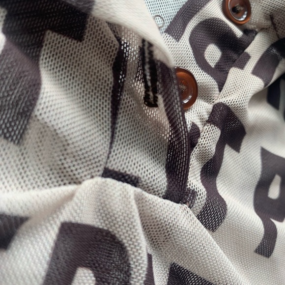 Monogram Print Top - Picture 2 of 5